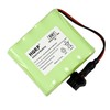 HQRP 5-Pack 6V Battery Compatible with DL-31, HTL-12, 4AA-CA0012-2, Secure