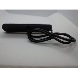 SakaSK Daylight LED 12V 24V Dual Use, Dustproof, Shockproof, General, Waterproof, White, Vehicle Inspection, Set of 2, 6000K, Thin (White)