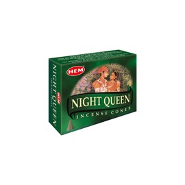 HEM Incense Night Queen Cone Type 1 Case (1 box of 10 tablets x 12 boxes)