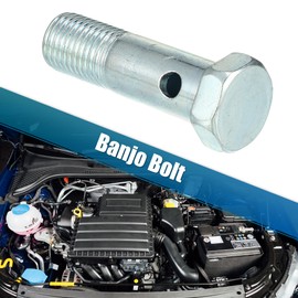 X AUTOHAUX 2 Set Universal Auto Banjo Bolt Brake Line Fitting Adapter M14 x 1.5