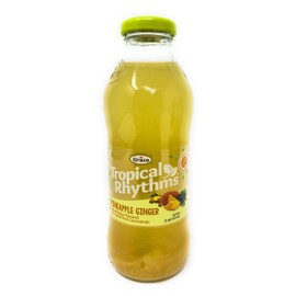 Grace Tropical Rhythms Pineapple Ginger Jamaican Fruit Juice 16oz, 6 Pack