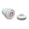 Carbon & KDF Shower Filter by Finerfilters in White -