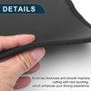 X AUTOHAUX Leather Car Door Anti Kick Pad Sticker for