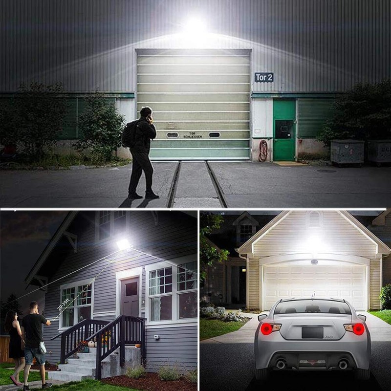 EMANER Dusk-to-Dawn Security Lights with Motion Sensor, 5000K IP65 Waterproof