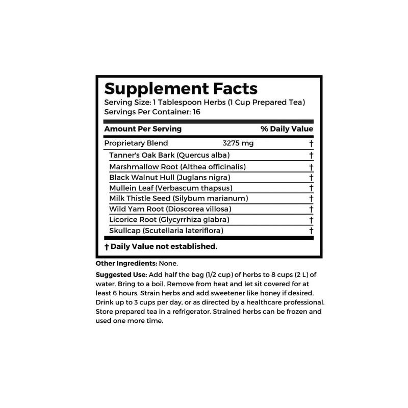 Dr. Clark Store Liver Support Tea – 1 Cup, Supports