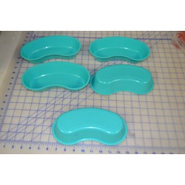 Unbranded *US military medical surgical green 16 oz 500 CC bowl baby lot of 5 trays