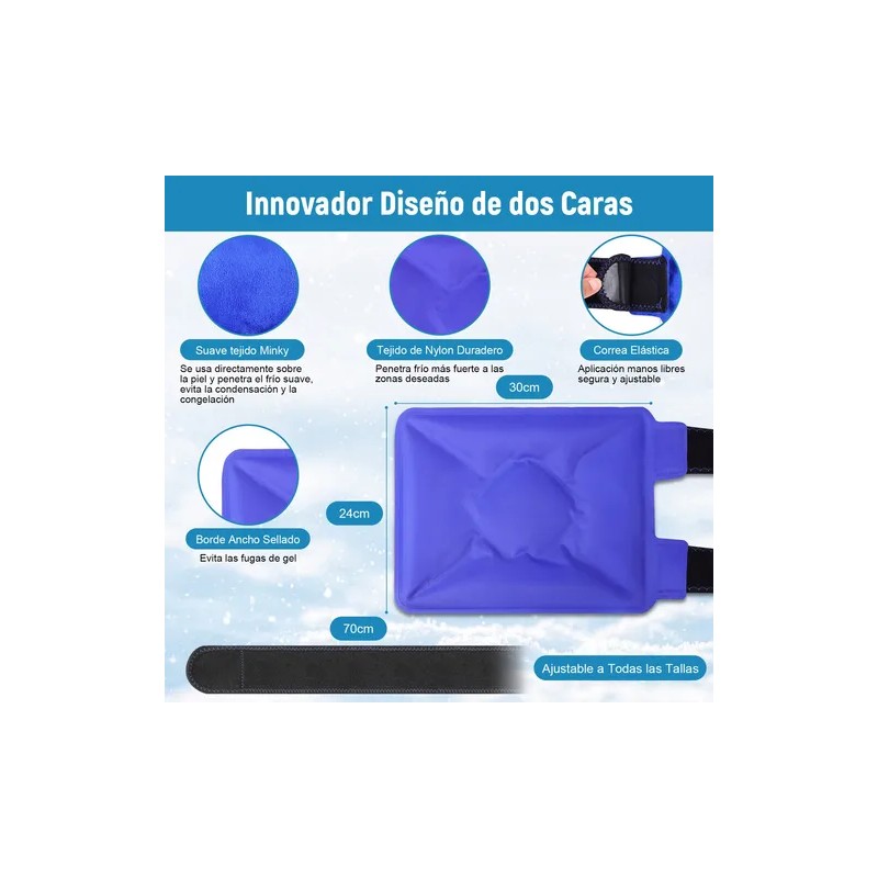 Compresa Fria Rodilla Compresas De Gel Frío Calor Para Dolor