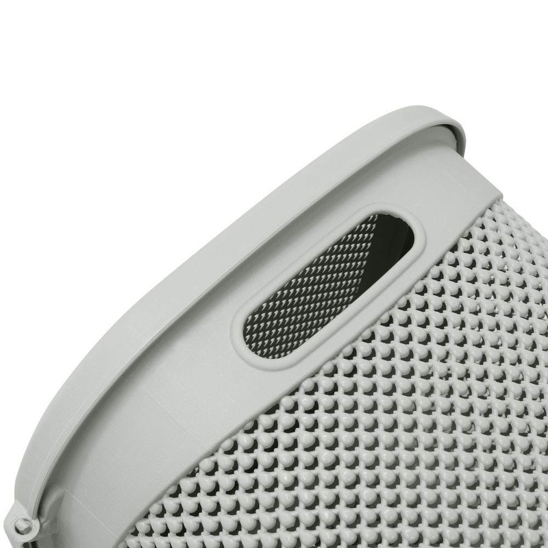 JVL Droplette Design Plastic Storage Basket, 15L, 28 x 32