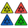 Oostifun Pyraminx Duo Irregular Pyraminx Cube Pyramid Triangle Four Axis