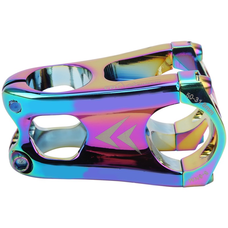 31.8x50MM Mountain Bike Handlebar Short Stem Riser Aluminum Alloy Bicycle