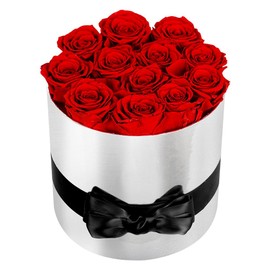 Melorca&Guilla Forever Roses,Large Preserved Roses in a Box,Forever Flowers Real Roses for Women Birthday,Christmas,Anniversary,Mother's Day,Valentine's Day Gifts
