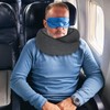 CRIQEKD New Travel Pillow, Travel Pillows for Airplanes, Travel Neck