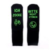 Tiardey 1 Pair Game Socks With Do Not Disturb Me