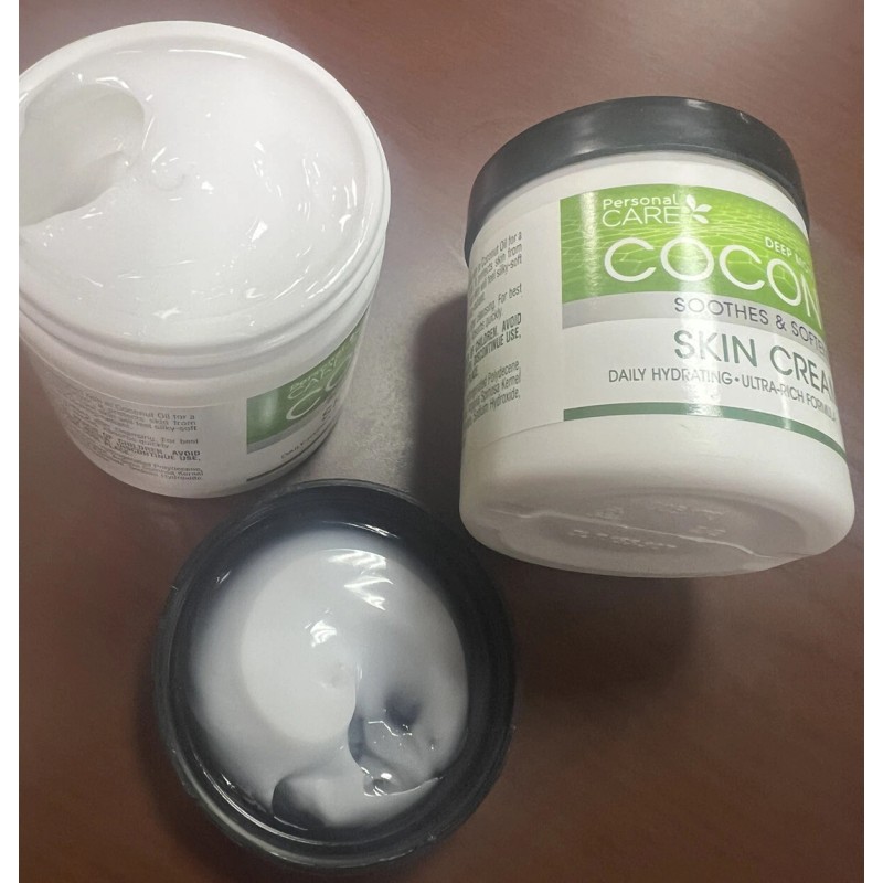2x de Loción de Aceite de Coco/Alivia y Suave Crema