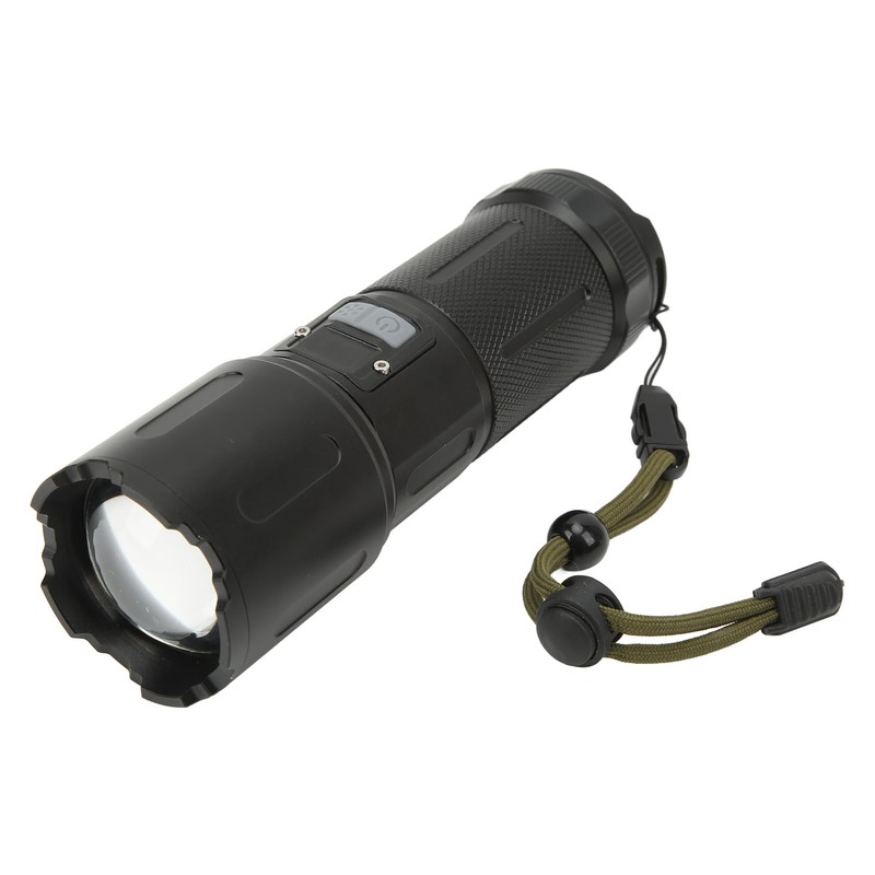 Super Bright Flashlight 5 Gears Zoomable Waterproof Rechargeable 40W High