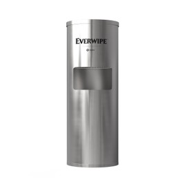 Everwipe by Tork Stainless Steel Wet Wipe Stand, with Built-In Trash Bin, 192853 (SSWIPE-DISP)