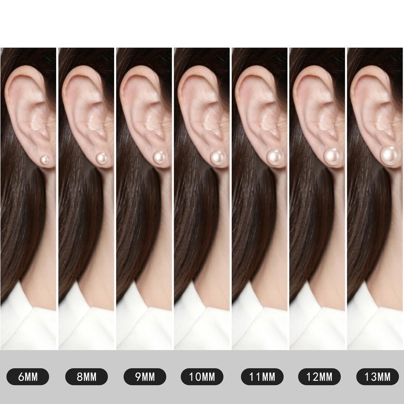 EVER FAITH AAA Quality Handpicked Freshwater Cultured Pearl 925 Sterling