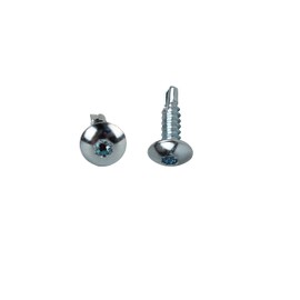 Trailer Exterior Self Tapping Screws (150pcs)#10 x 3/4'' Enclosed Car Hauler Self Tapping Screws/Self Tapping Sheet Metal Screws-Silver