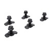 5Pcs L Track Double Lug Threaded Stud Fitting M10 X