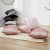 Sienna Crushed Velvet Pack of 4 Cushion Covers 18 x