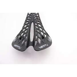 CarbonEnmy Bicycle Saddle, Sports Saddle, Road Bike, MTB, Trekking Saddle, 180g, Black, White, black