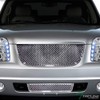 TLAPS 7422438780799 Compatible With 2007-2014 GMC Yukon/XL/Denali Chrome Mesh Front
