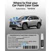 EVOOOR 1D4 Pewter Metallic Touch Up Paint Compatible with Toyota