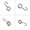 Ulifestar Stainless Steel Kitchen Hanger Hooks,Heavy Duty Rod Tube Rail