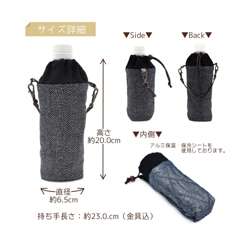 Handmade Workshop FUJITA Plastic Bottle Case, For 16.9 fl oz