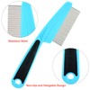 Dog Comb Flea Comb Fine Tooth Tear Stain Grooming Comb