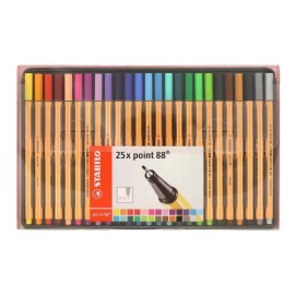 Stabilo Rotulador Stabilo Point 88 25 Pzas