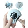 AOIREMON 2025 Electric Nail Sharpener, Dual Use, 3 Speeds, LED