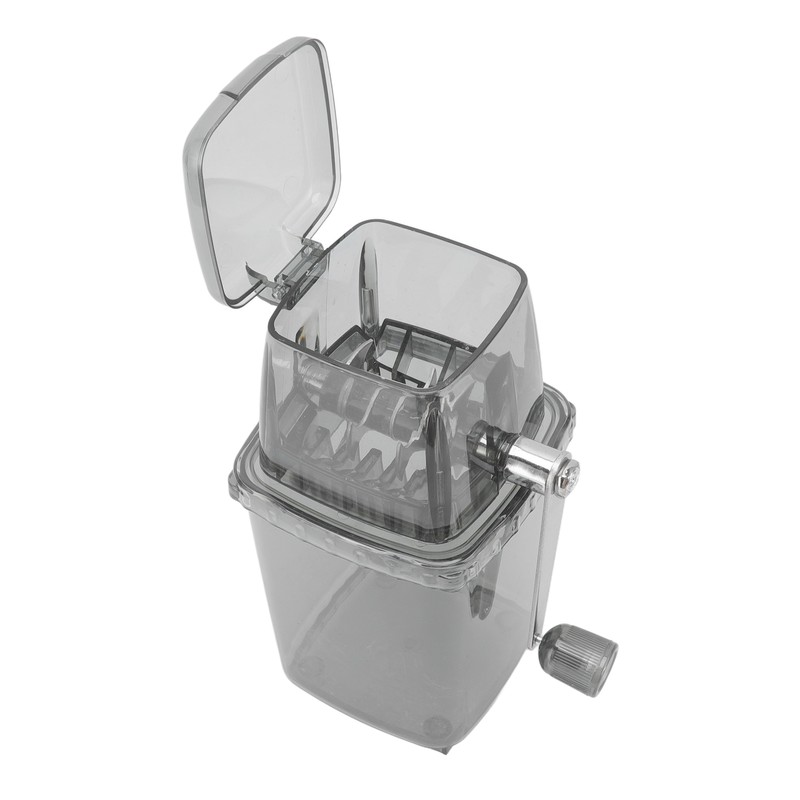 Manual Ice Crusher Small Portable Shaver Hand Operated Snow Cone