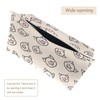 2 Pack Tissue Box Cover Holder, Pig Head Pattern Rectangle
