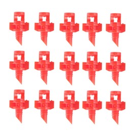 wowoda 100 Pcs 360 Degree Refraction Atomized Dripper Micro Garden Sprinkler Sprayer Hydroponic Garden Irrigation