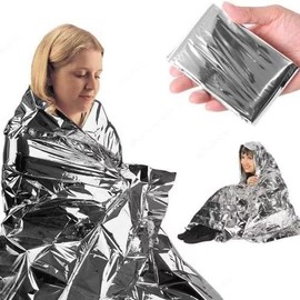 UMIXGENE Survival Emergency Mylar Thermal Blanket, Foil Space Blanket Designed for NASA, Body Warmer Blanket for Outdoor, First Aid, Camping Gear, Hiking Travel2