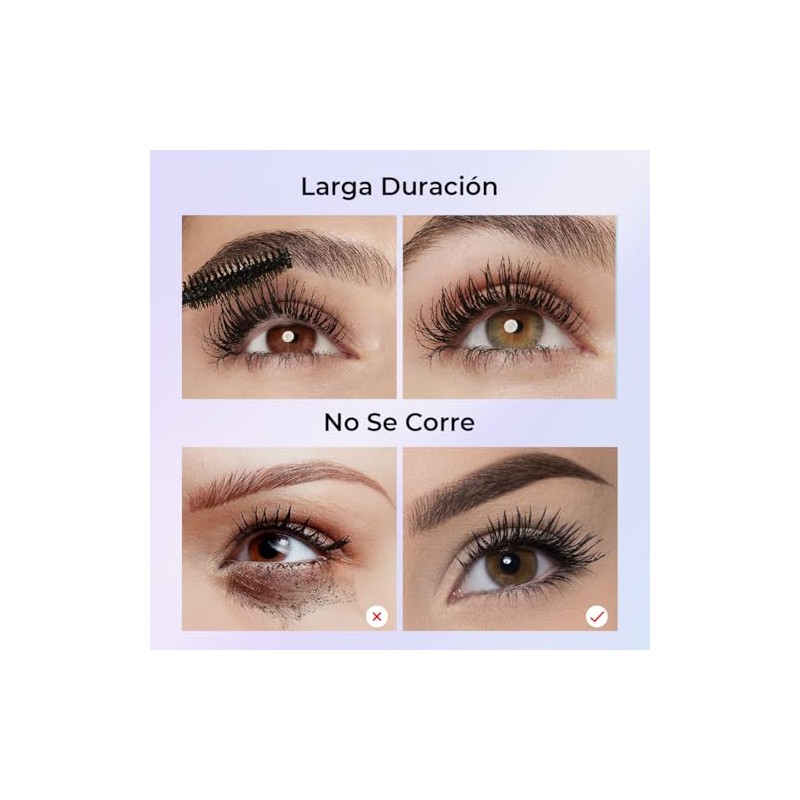 SACE LADY Mscara de Pestaas Negra Rmel Waterproof de Larga