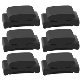 Tiardey 6 Pcs Rubber Guitar Headstock Pick Holder Pickholder for Guitar Bass UkuleleConvenient Storage for Thinned Picks