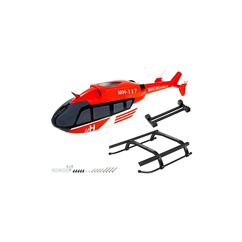 MICROHELI Airbrush Fiberglass EC145 Scale - GOOSKY S2