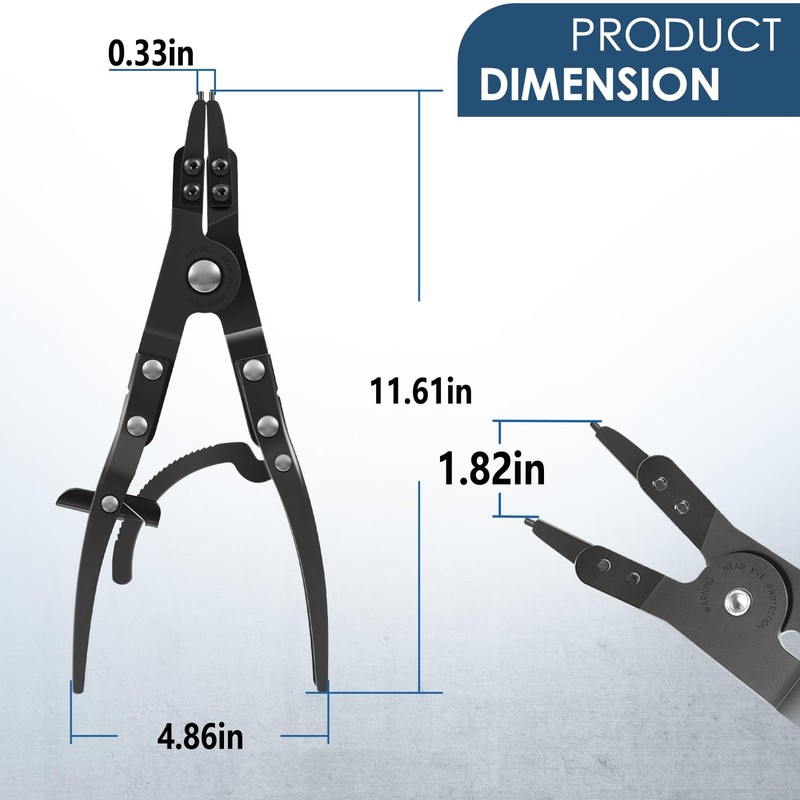 38700 Spindle Snap Ring Pliers for Ford Super Duty Pickups