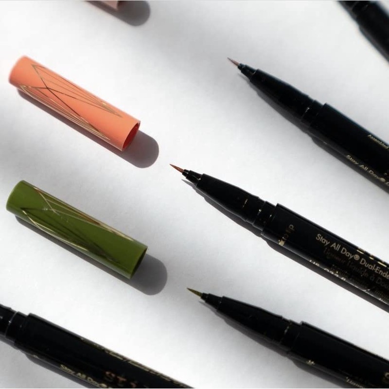 Stay All Day Double Ended Liquid Eyeliner, Teal/Vivid Jade