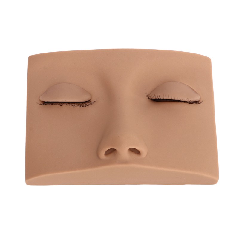 Lash Mannequin Head Removable Silicone Replacement Eyelash Mannequin Head for