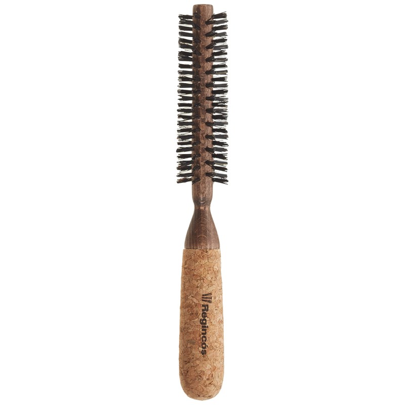 Regincós Haar-Rundbürste 20129 Mischborste, Holzkörper, 11/33 mm, 8-reihig