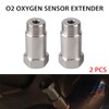 MAX COOL 2PCS O2 Oxygen Sensor Spacer Adapters CEL Fix