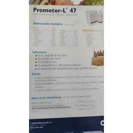 Promotor L47 Vitaminas Y Aminoácidos 100m 2pz Tilapia Trucha