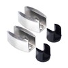 2 Pcs Bottom Guide for Sliding Shower Door, 304 Stainless