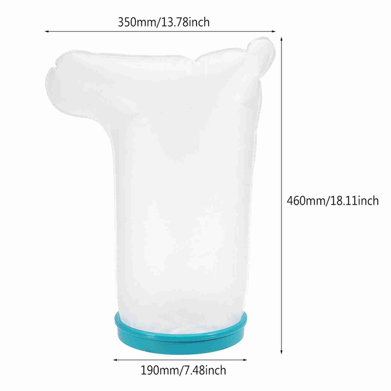 Water Proof Bathing Protector Leg Protective Cover for Shower Children