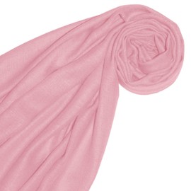 Lorenzo Cana Pashmina Women's Scarf 100% Cashmere Scarf Cashmere Scarf Cashmere Scarf, pink