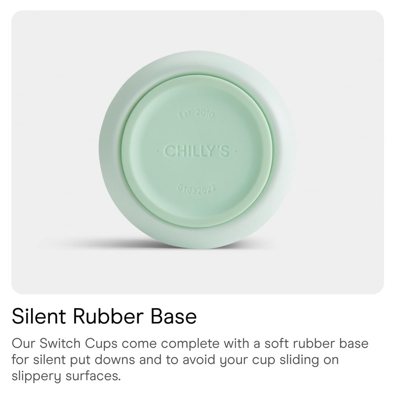 Chilly's Switch - BPA-Free Stainless Steel Drinking Cup with Wide
