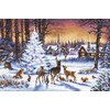 Letistitch Leti947 Cross Stitch Set, Multi-Colour, 46 x 30 cm